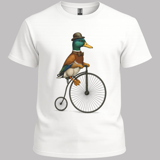 Woerd op antieke fiets T‑Shirt