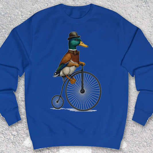 Woerd op antieke fiets Sweater