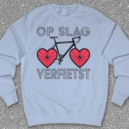 Op Slag Verfietst Sweater