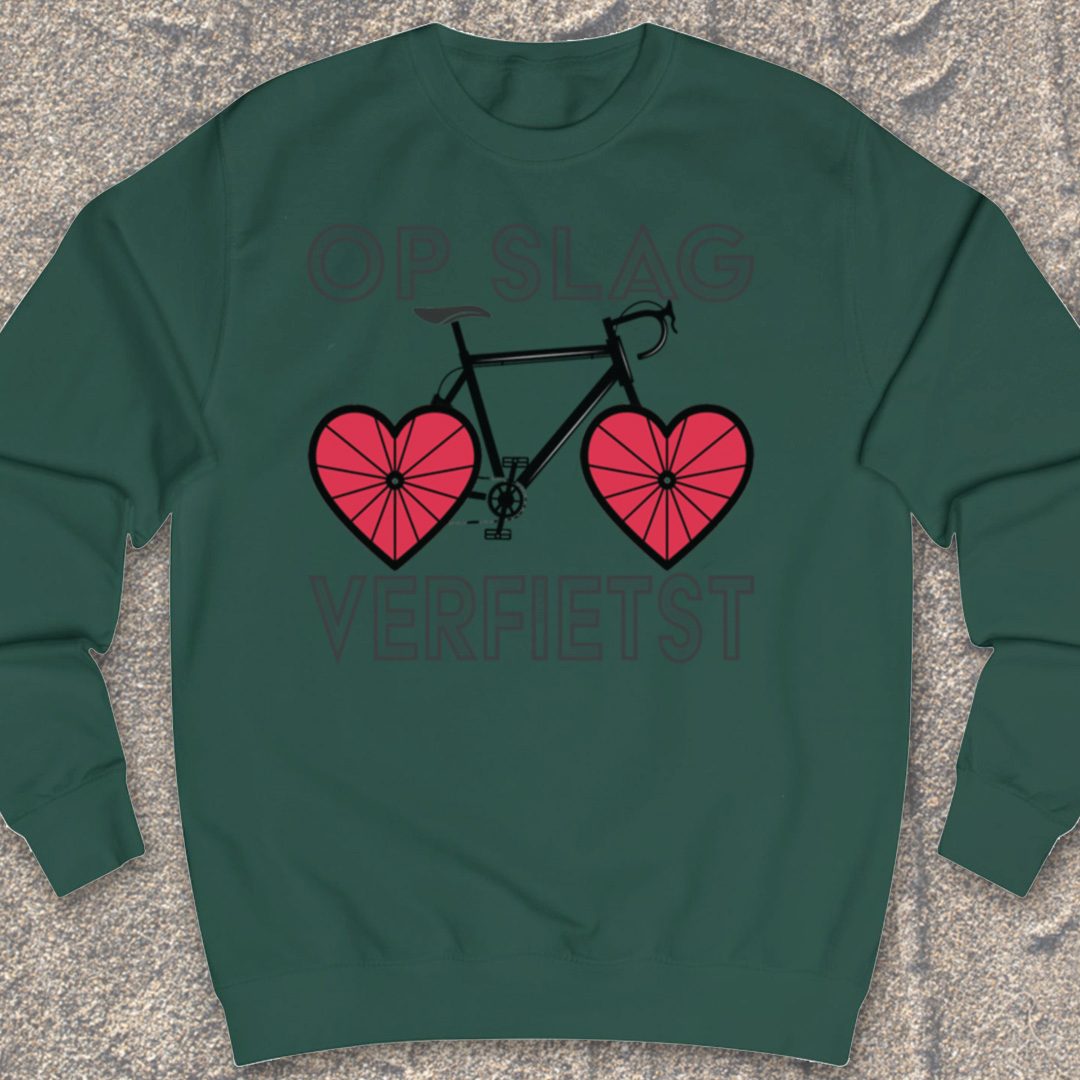 Op Slag Verfietst Sweater