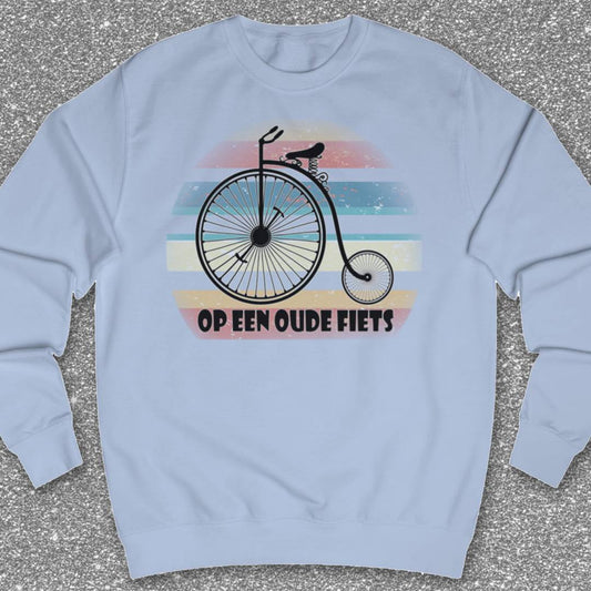Op een oude fiets Sweater