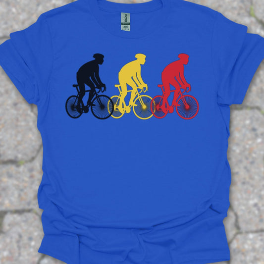 Koersers Belgische driekleur T-Shirt