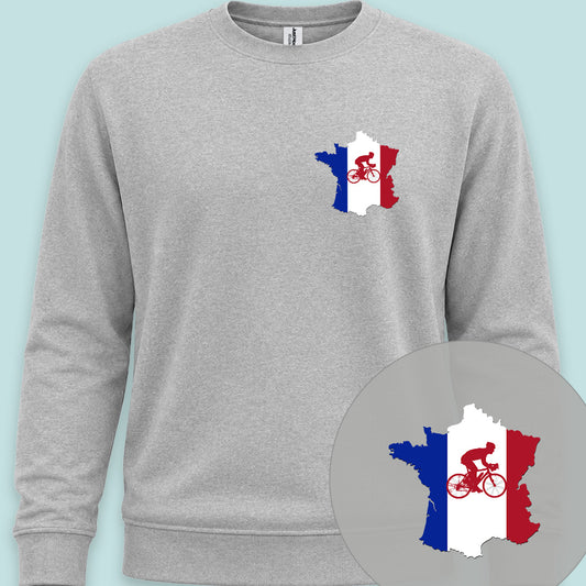 Frankrijk Tourland Rood Sweater