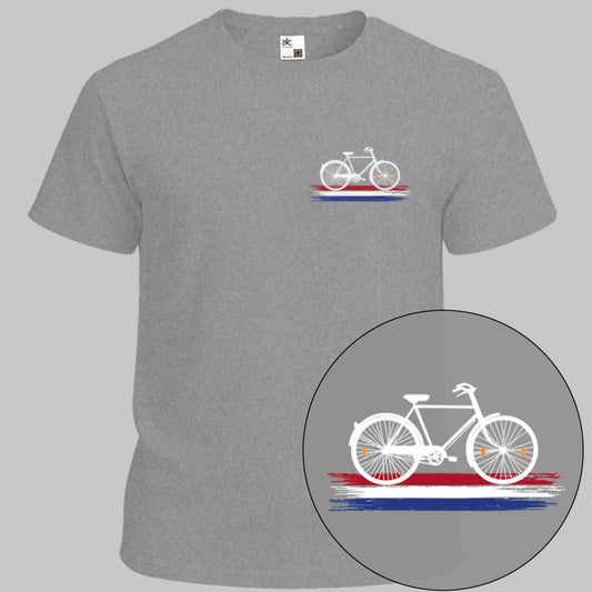 Nederland Fietsland wit T‑Shirt