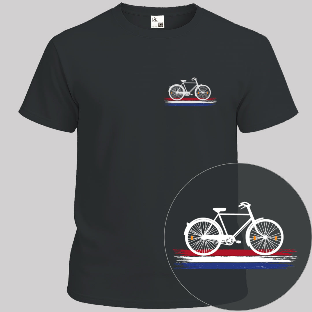 Nederland Fietsland wit T‑Shirt