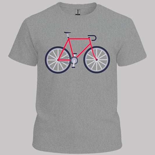 Racefiets rood T‑Shirt