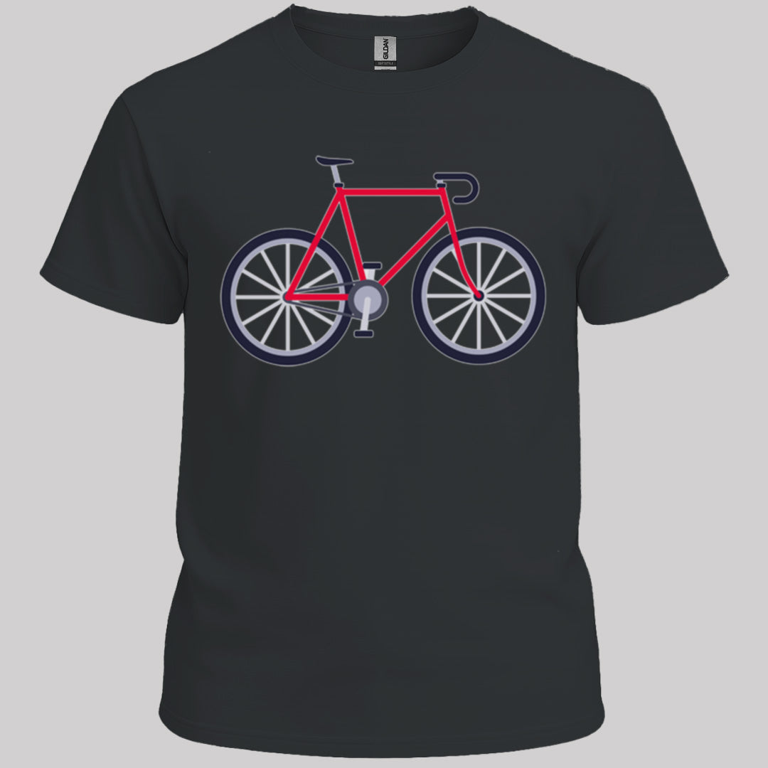 Racefiets rood T‑Shirt