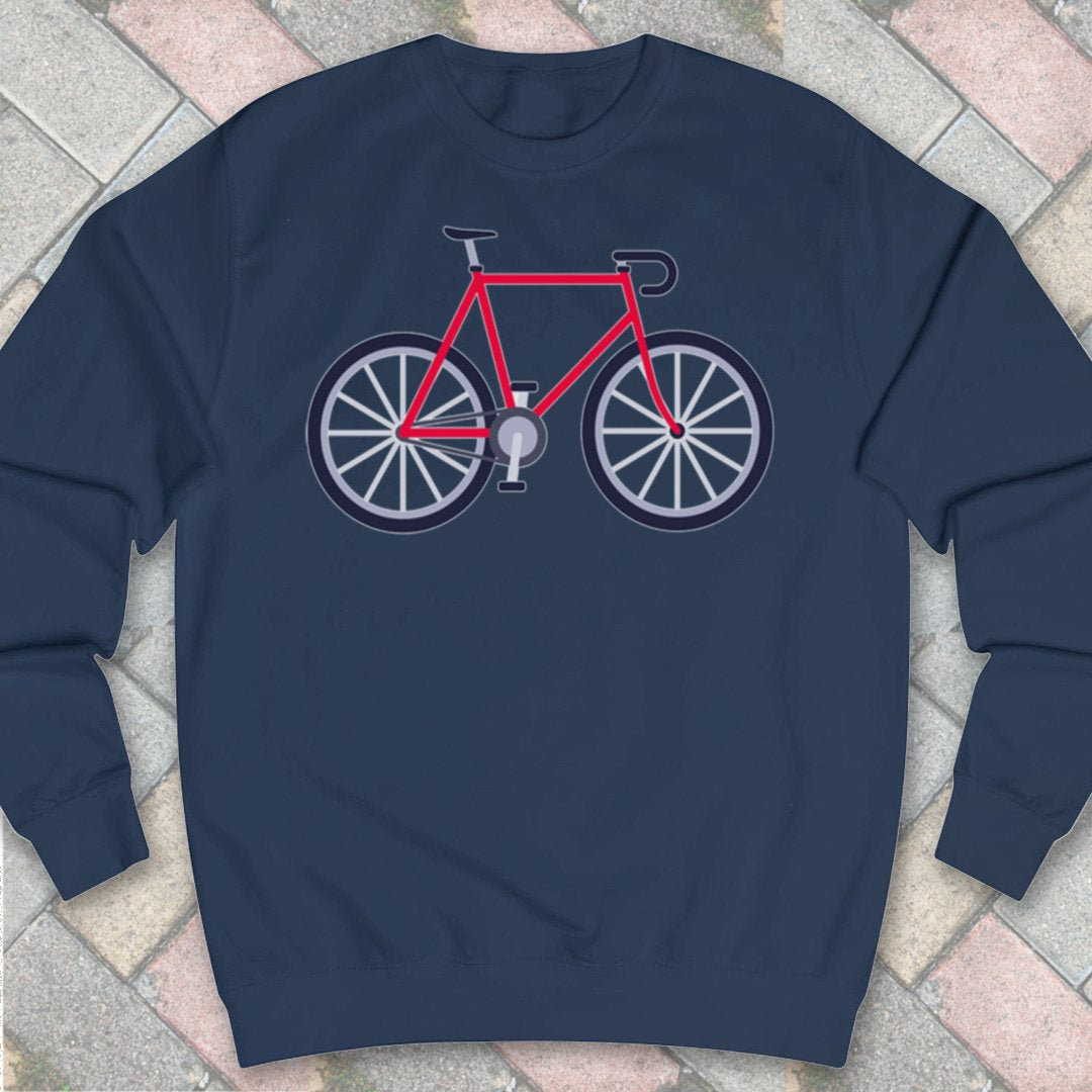 Racefiets Rood Sweater