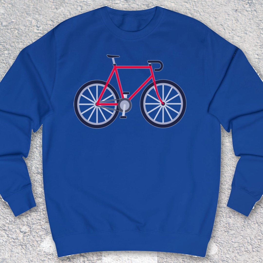 Racefiets Rood Sweater