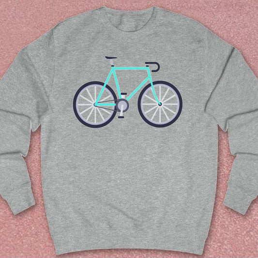 Racefiets Turquoise Sweater