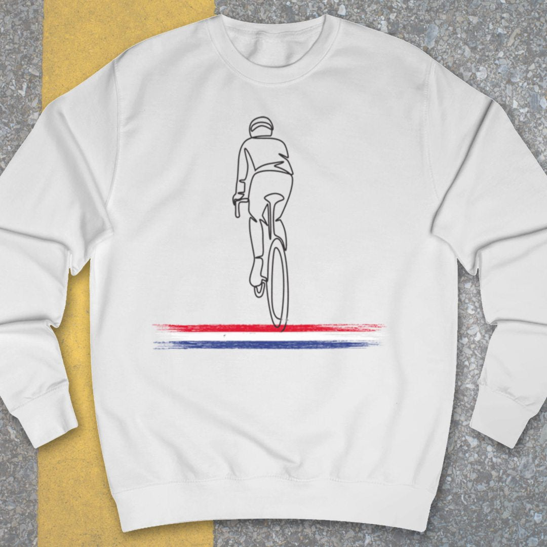 Wielrenner Nederlandse driekleur Sweater