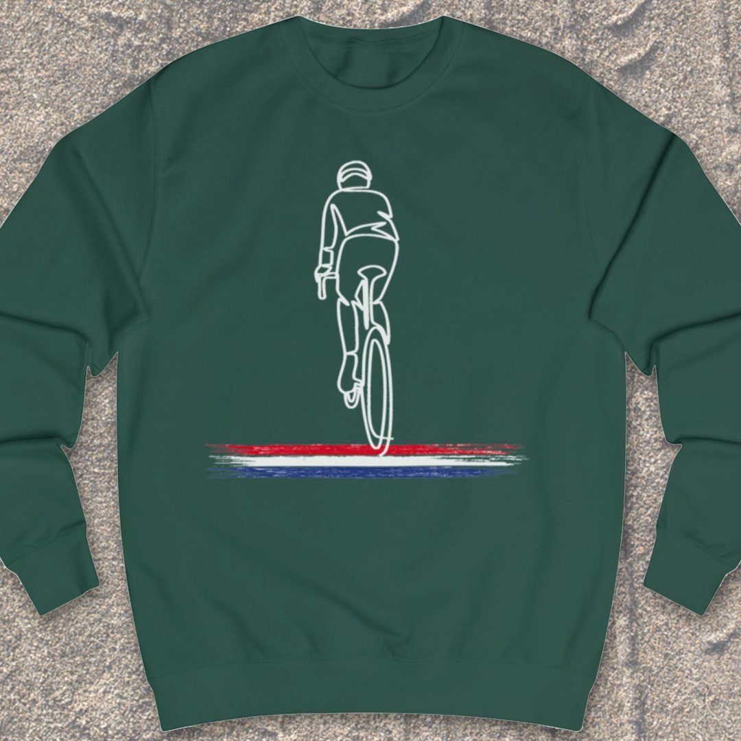 Wielrenner Nederlandse driekleur Sweater