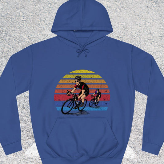 Wielrenners retro zon Hoodie