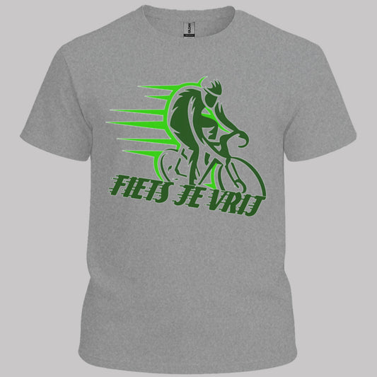 Fiets je vrij groen T‑Shirt