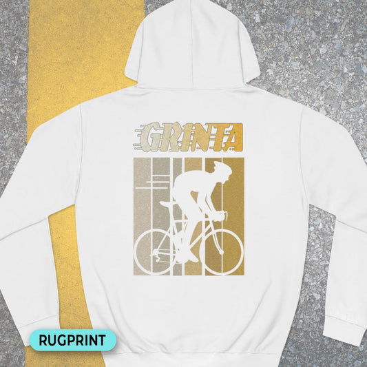 Grinta (geel) rugprint Hoodie