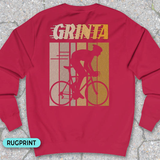 Grinta (geel) rugprint Sweater