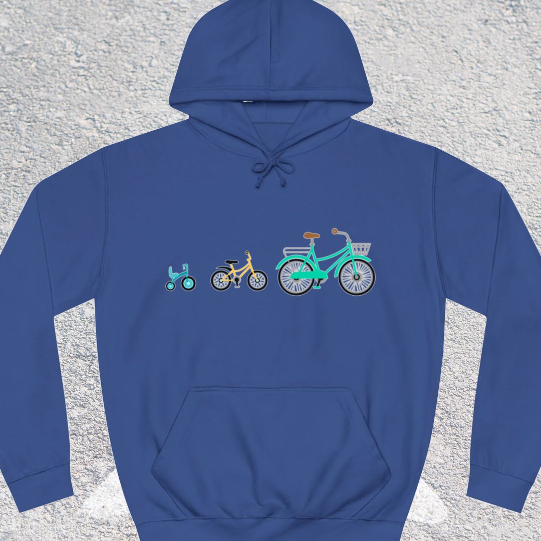 Mamafiets en kids Hoodie