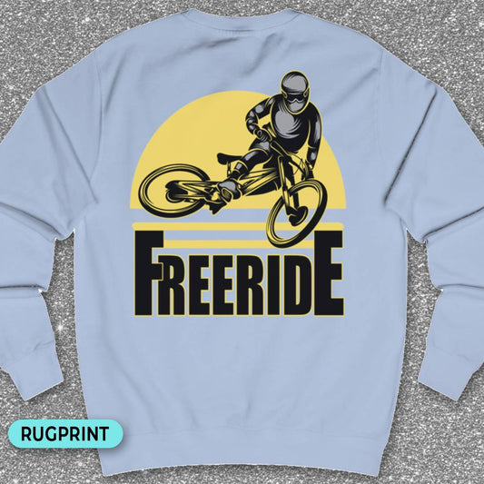 Freeride rugprint Sweater