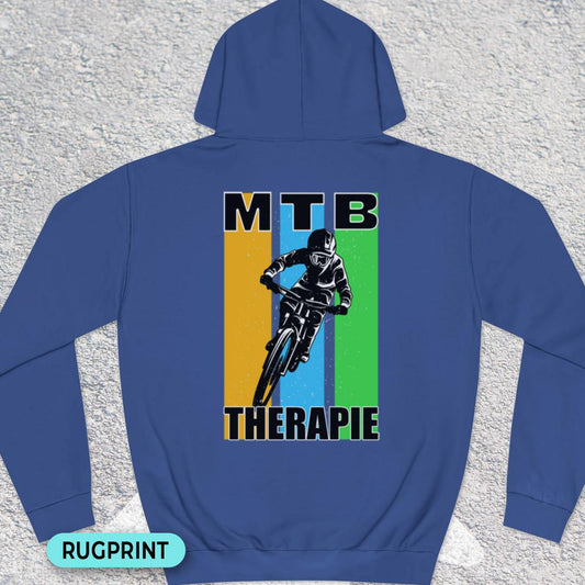 MTB Therapie rugprint Hoodie