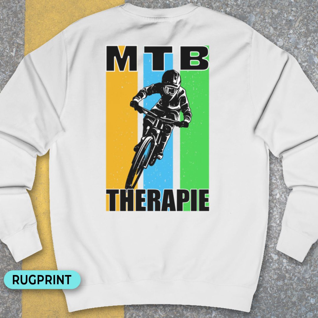 MTB Therapie rugprint Sweater