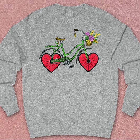 Fiets met hartwielen Sweater