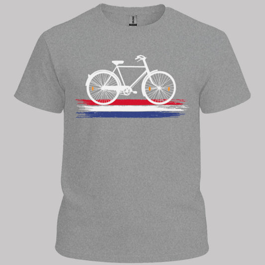 Nederland Fietsland (Wit)T‑Shirt