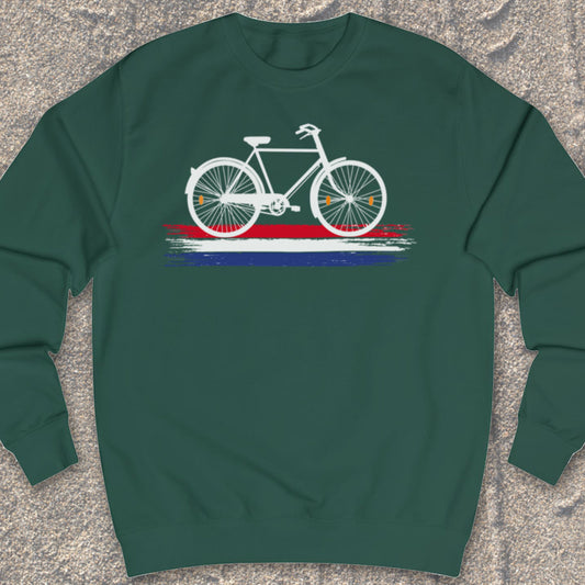 Nederland Fietsland (Wit) Sweater