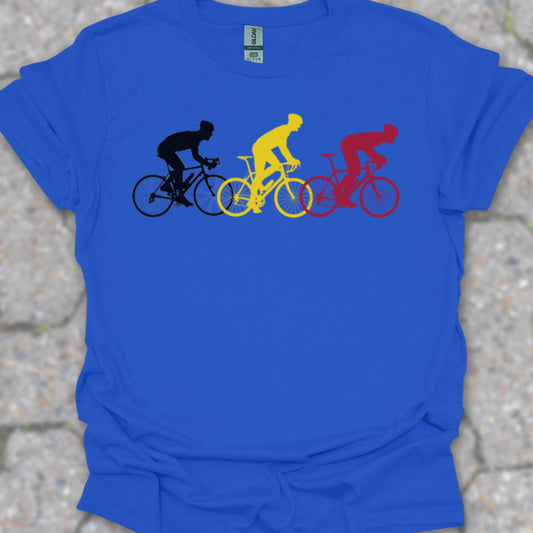 Koersers driekleur T‑Shirt