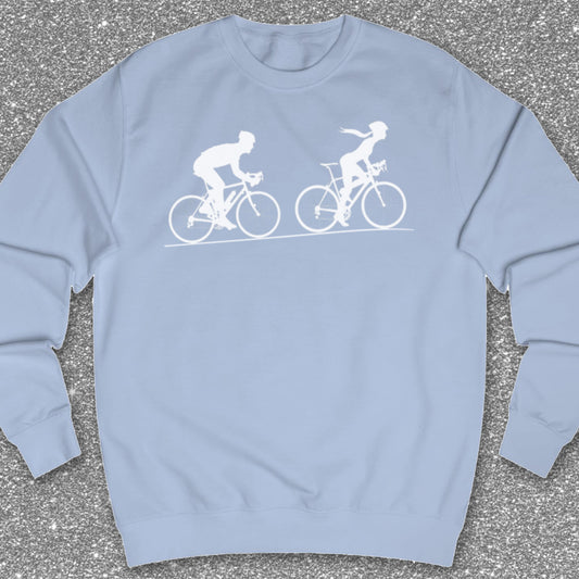 Achtervolging (Hij) Wit Sweater