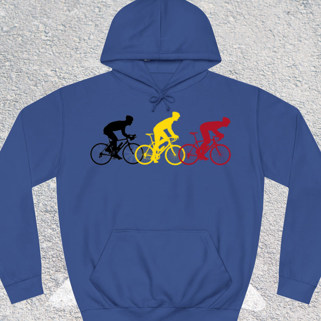 Koersers driekleur Hoodie