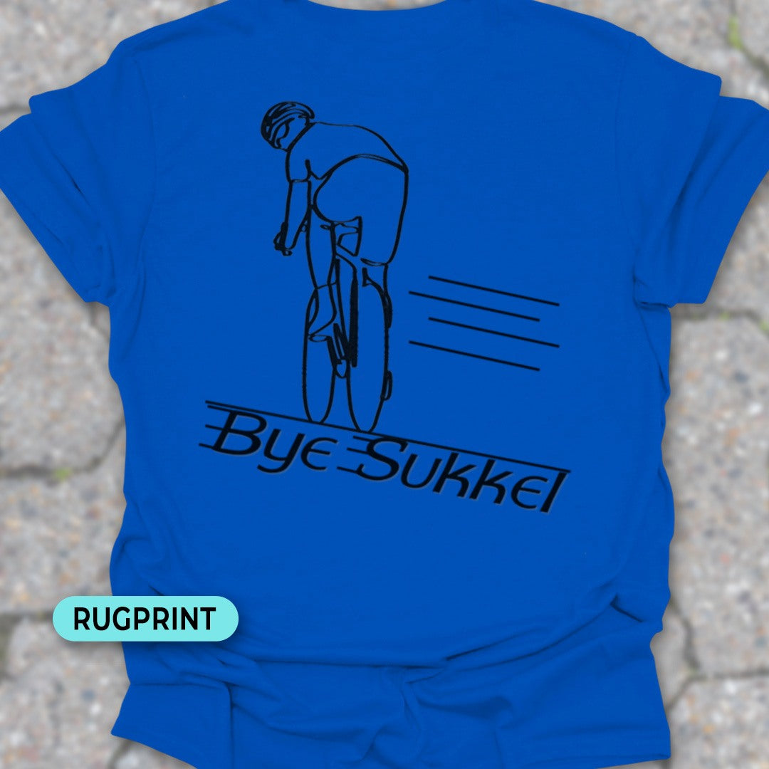 Bye Sukkel rugprint T-Shirt