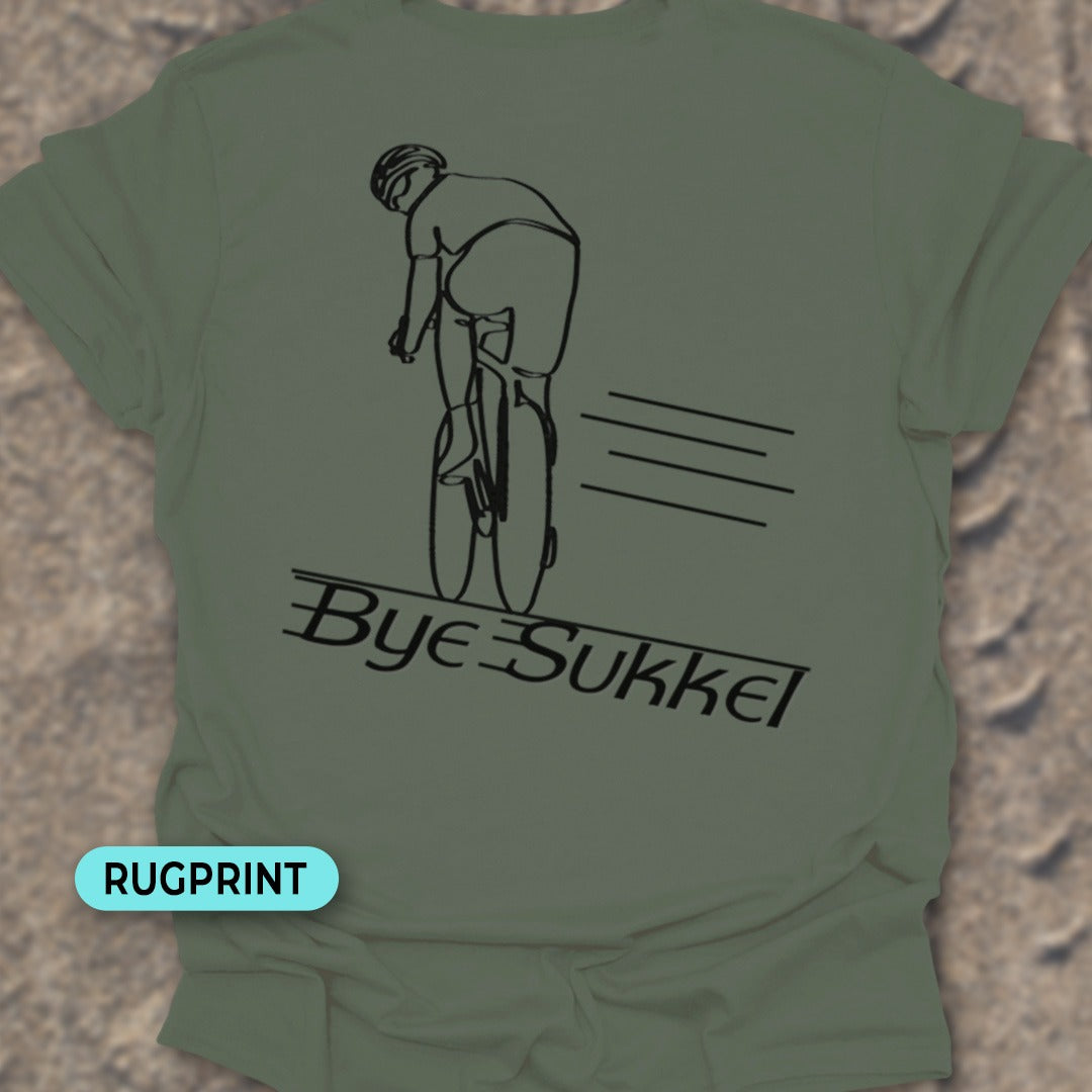 Bye Sukkel rugprint T-Shirt