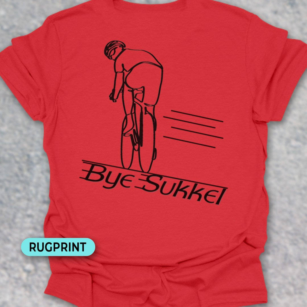 Bye Sukkel rugprint T-Shirt