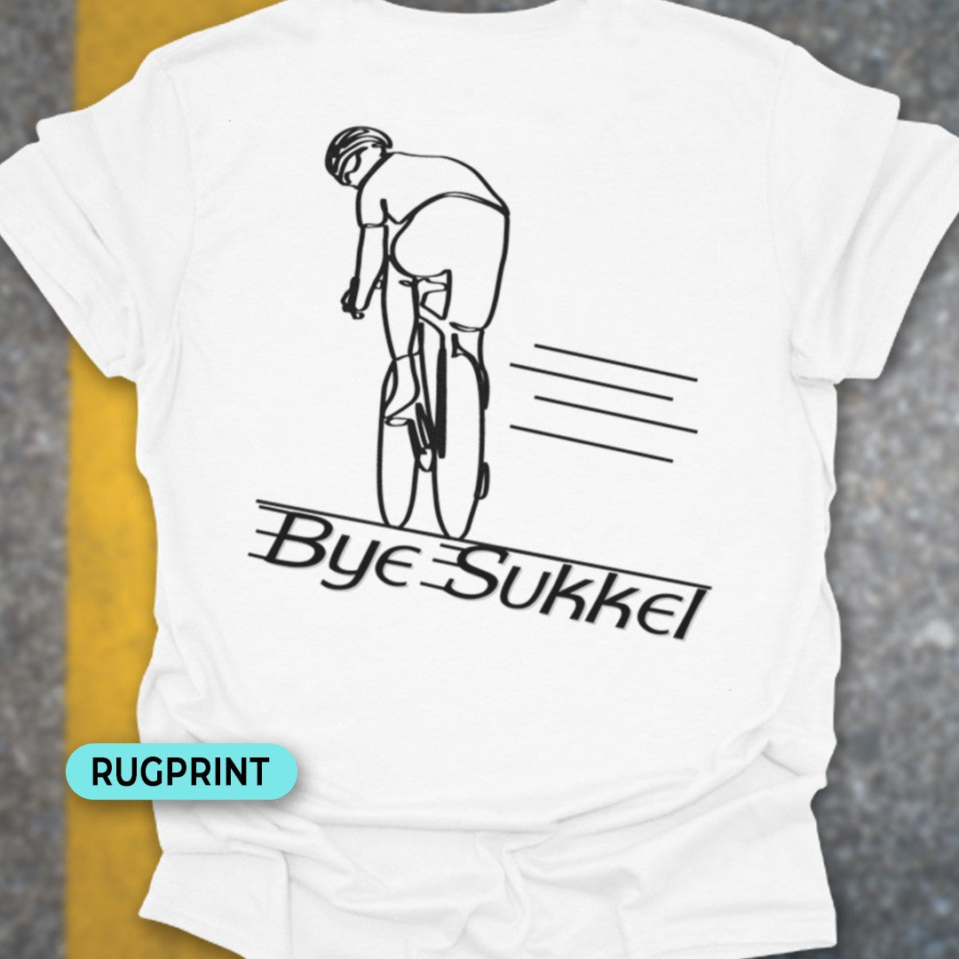Bye Sukkel rugprint T-Shirt