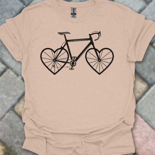 Racefiets hartwielen T‑Shirt