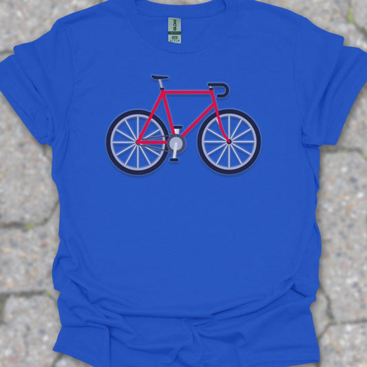 Racefiets rood T‑Shirt