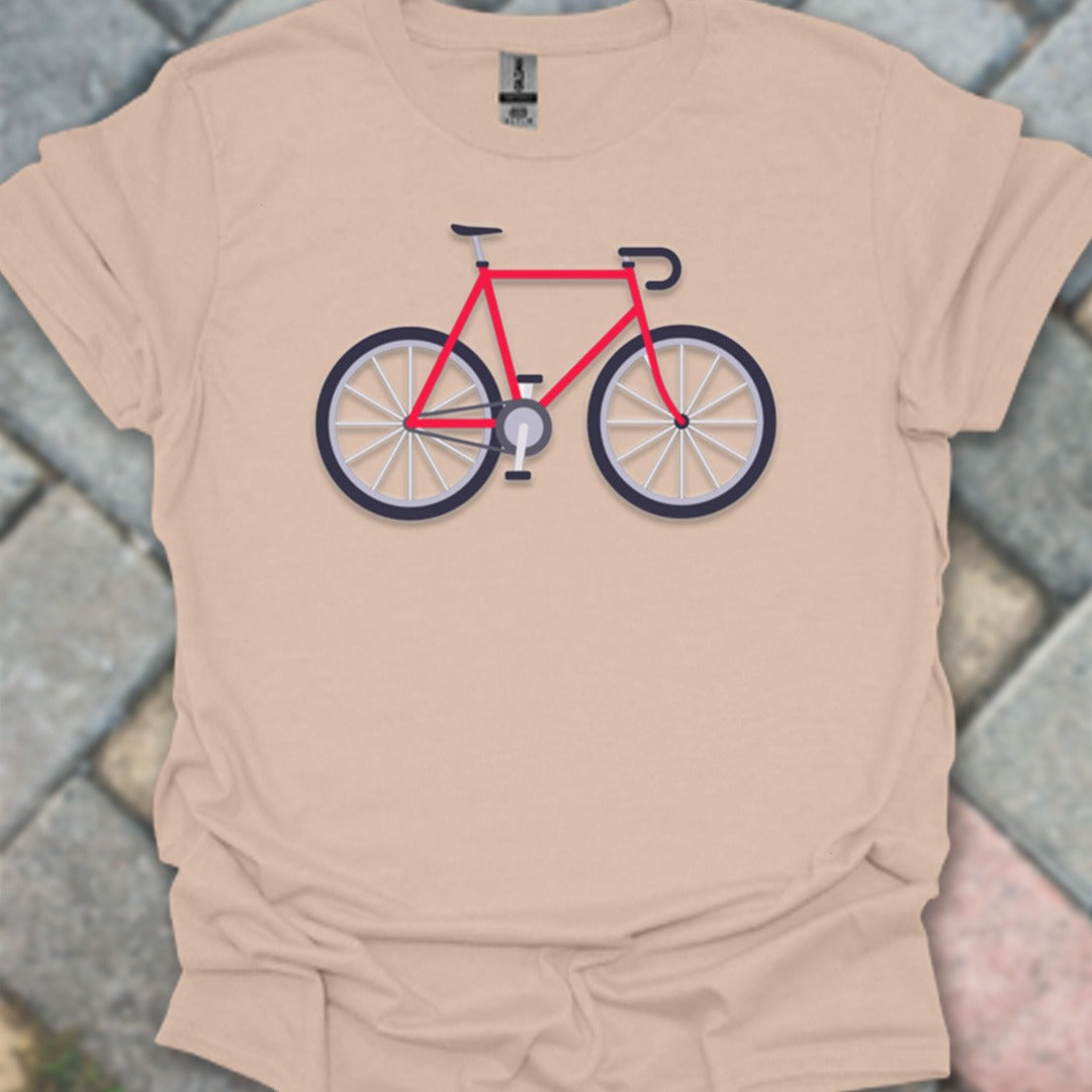 Racefiets rood T‑Shirt