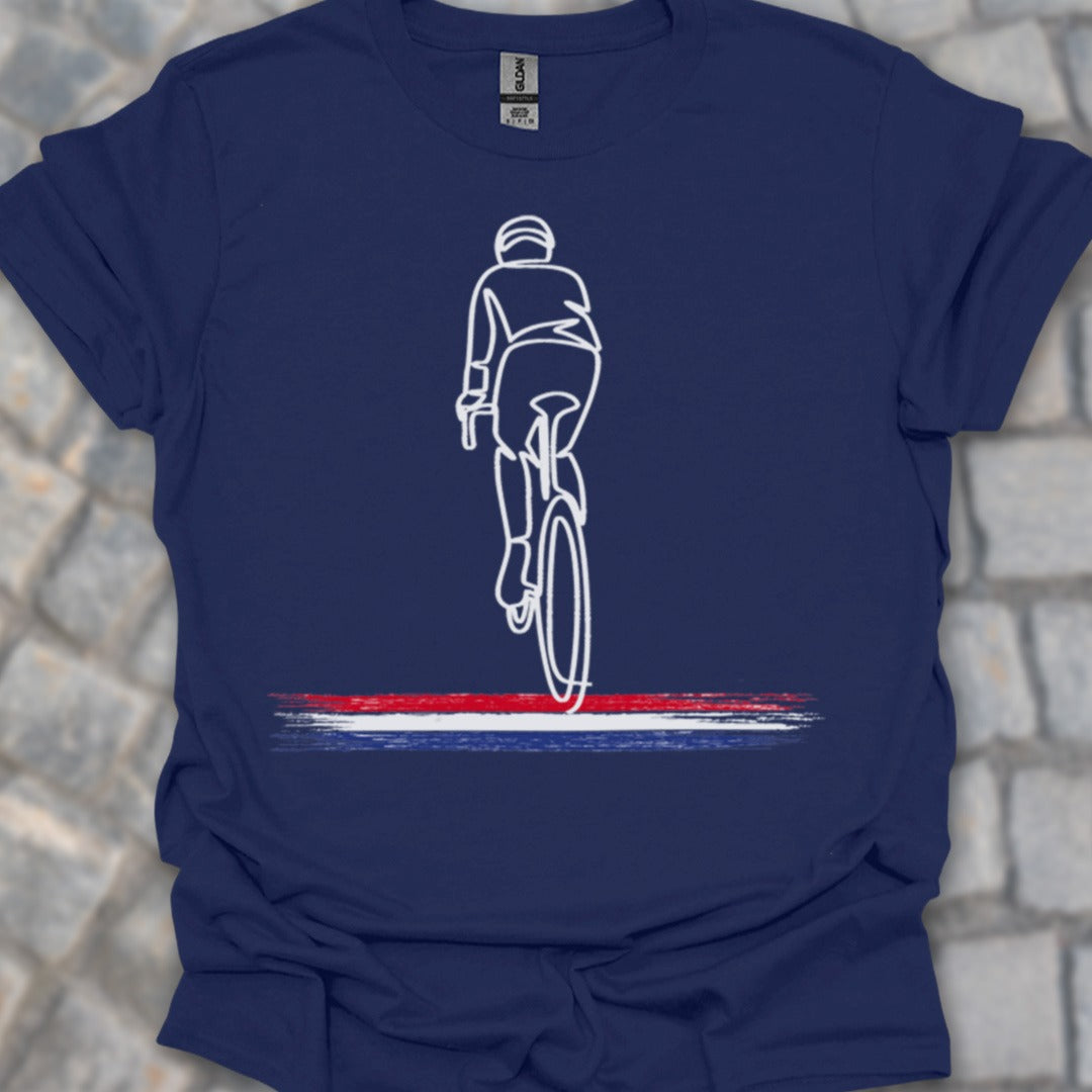 Wielrenner Nederlandse driekleur T‑Shirt