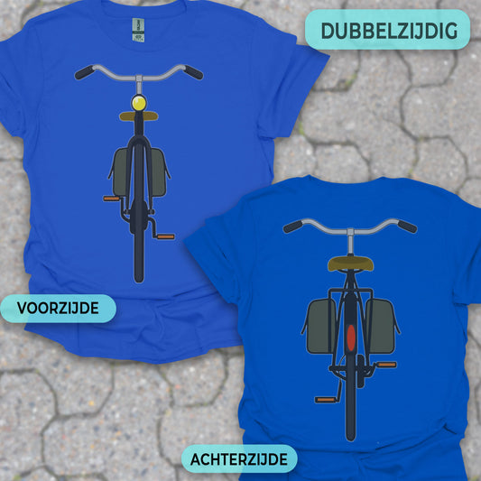 Stadsfiets voor & achter T‑Shirt