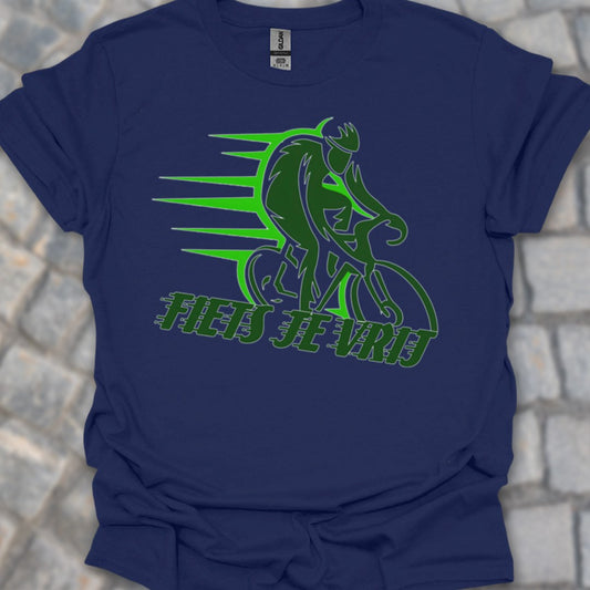Fiets je vrij groen T‑Shirt