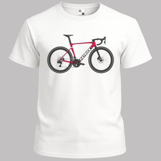 Aerobike rood met eigen naam
