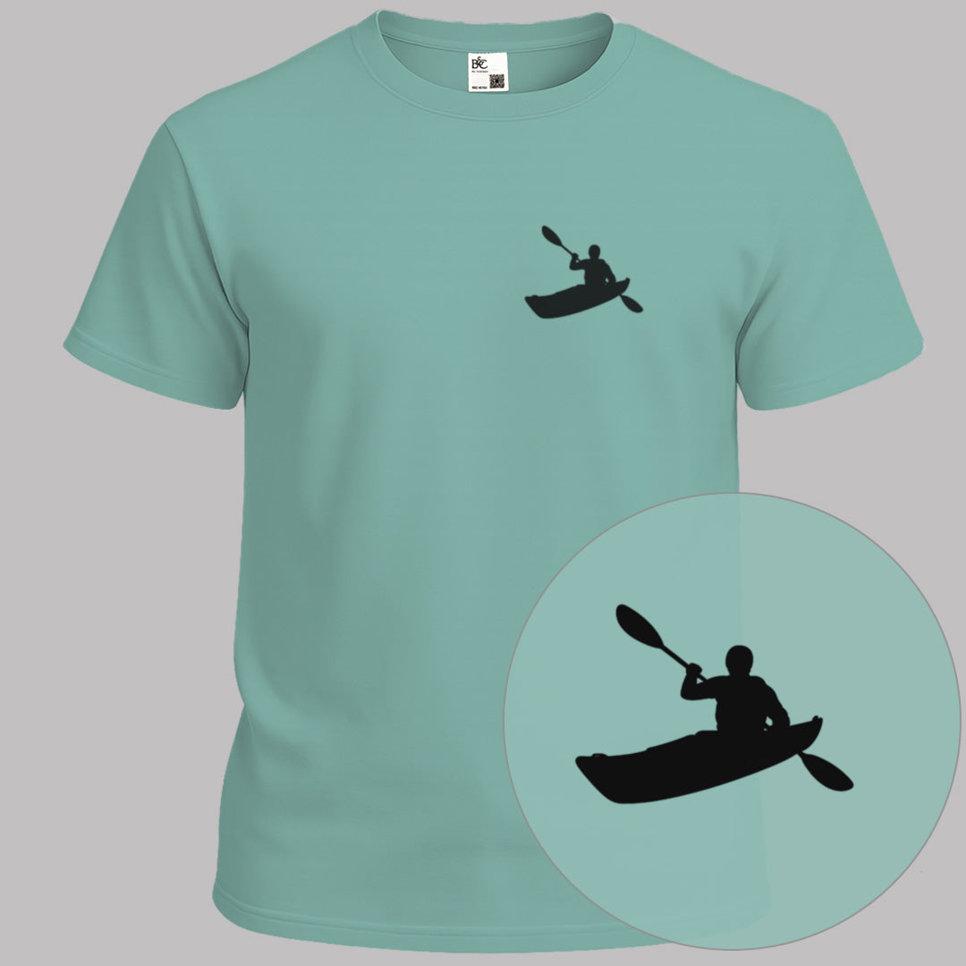 Kajak borstprint T-shirt