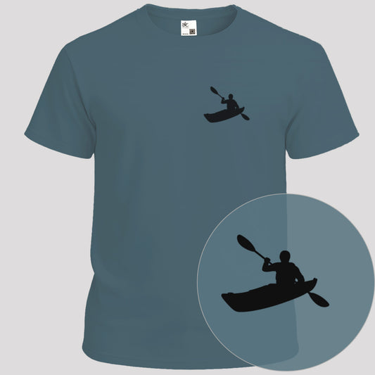Kajak borstprint T-shirt