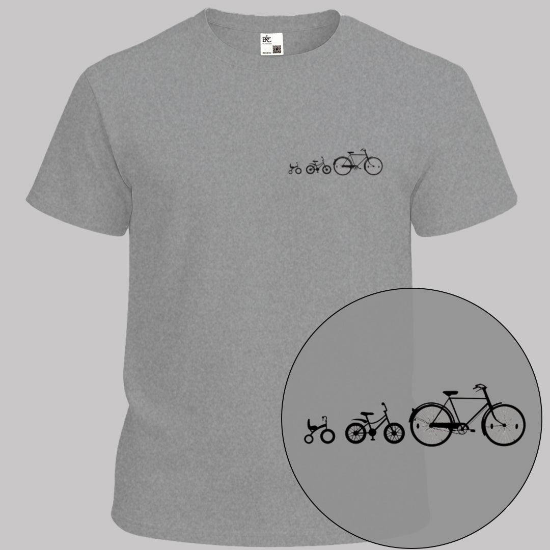 Papafiets & kids zwart T‑Shirt