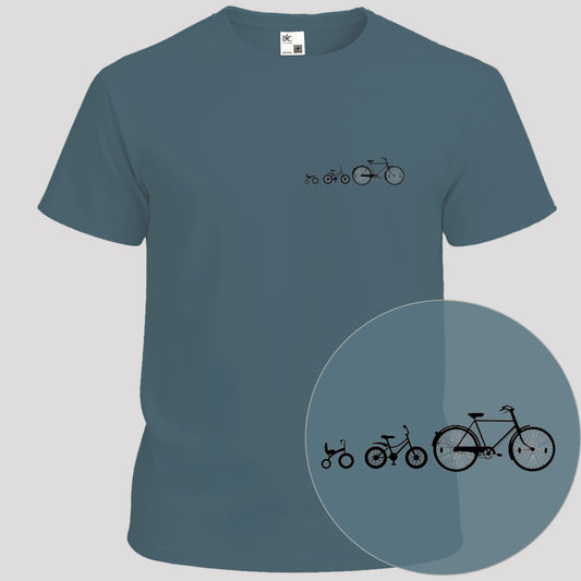 Papafiets & kids zwart T‑Shirt