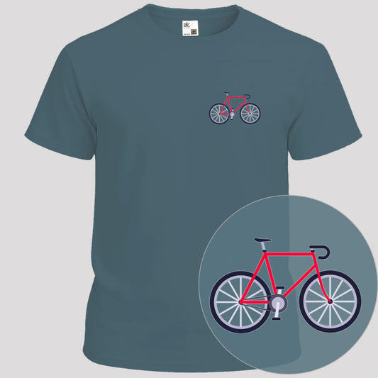 Racefiets rood T‑Shirt