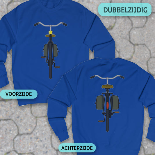 Stadsfiets voor & achter Sweater