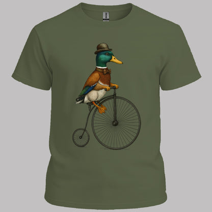 Woerd op antieke fiets T‑Shirt