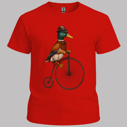 Woerd op antieke fiets T‑Shirt