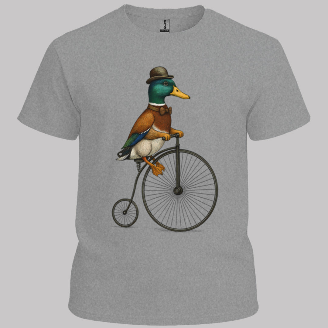 Woerd op antieke fiets T‑Shirt